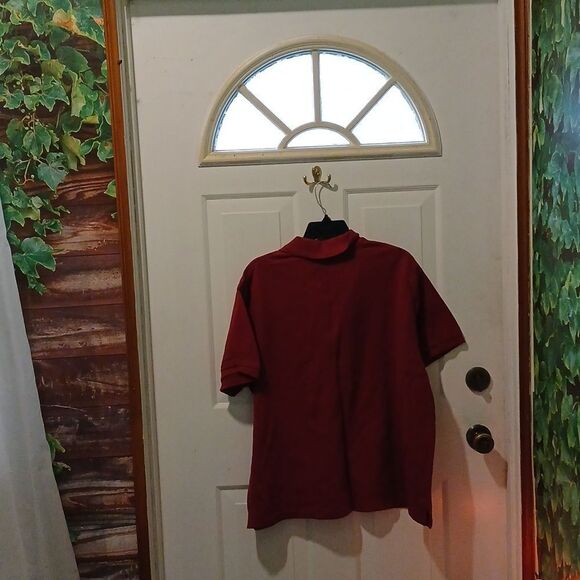 Basic Edition Red Short Sleeve Shirt - Picture 4 of 4
